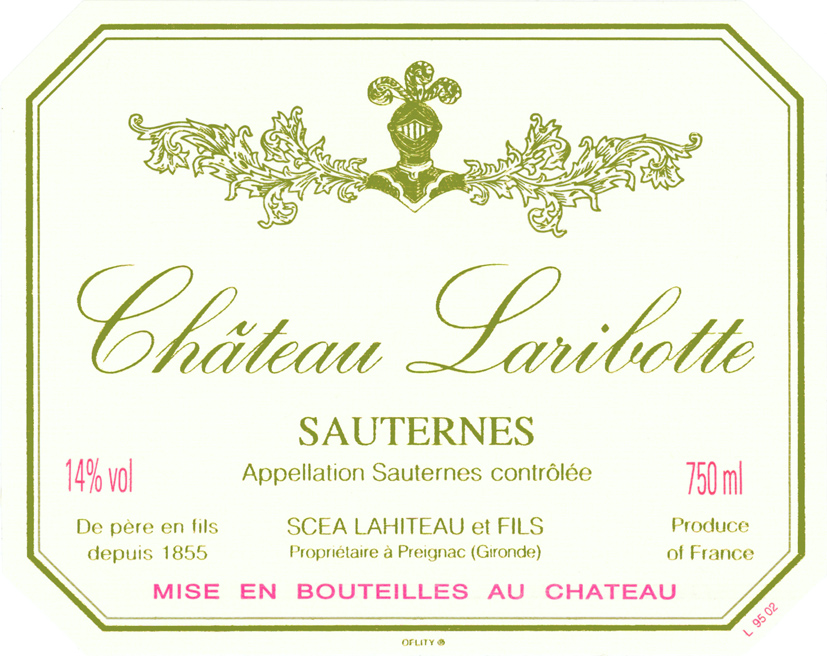 Chateau Laribotte 0.750