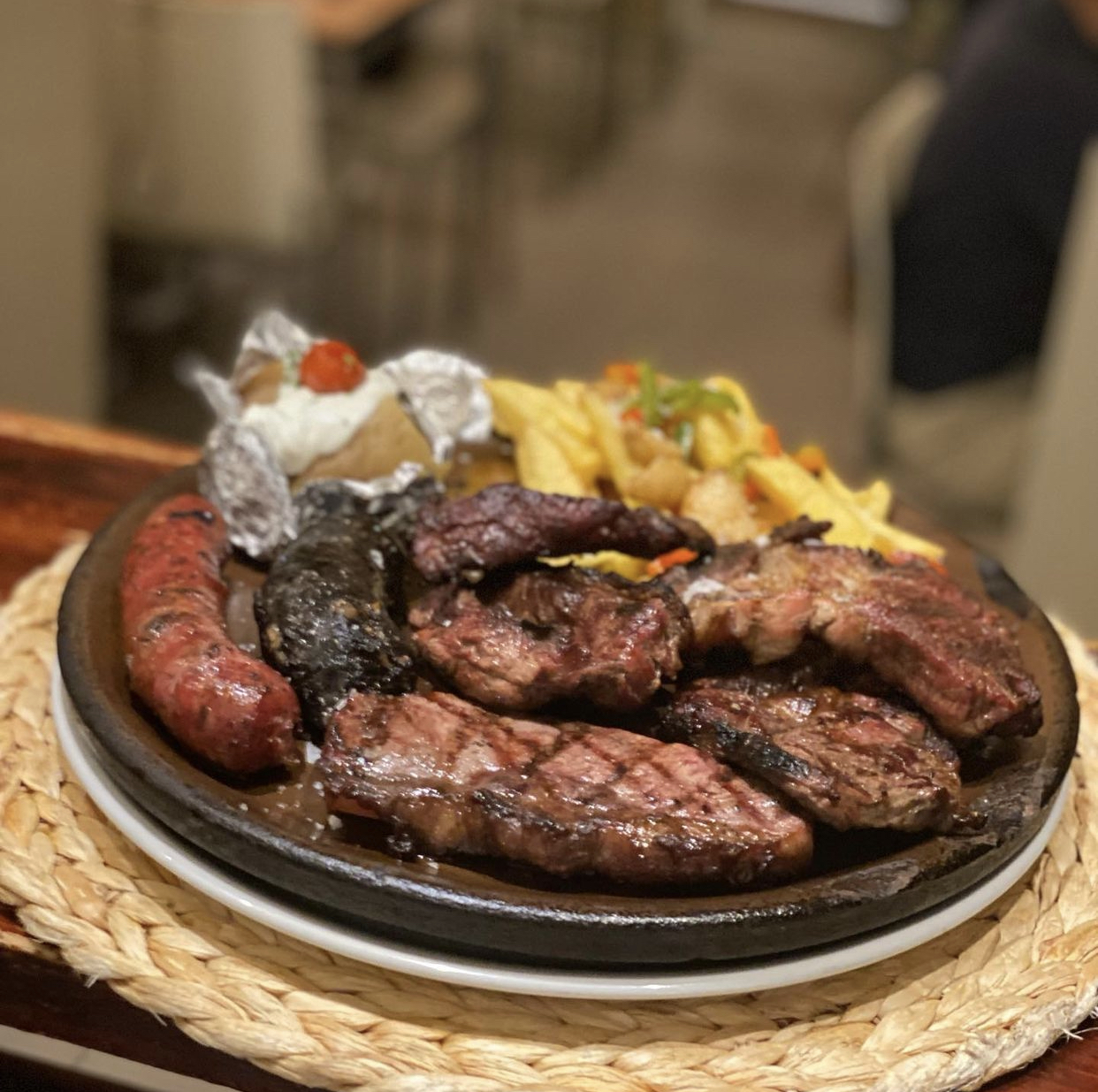 ¬ Parrillada de carne. 