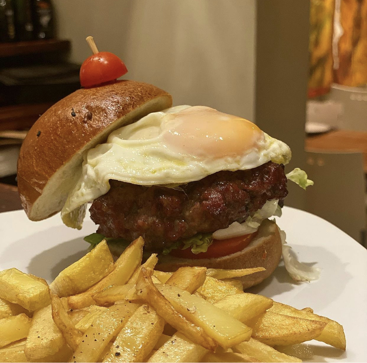¬ Burguer Bolixe, Angus 100% - 220 gr,  Completa.
