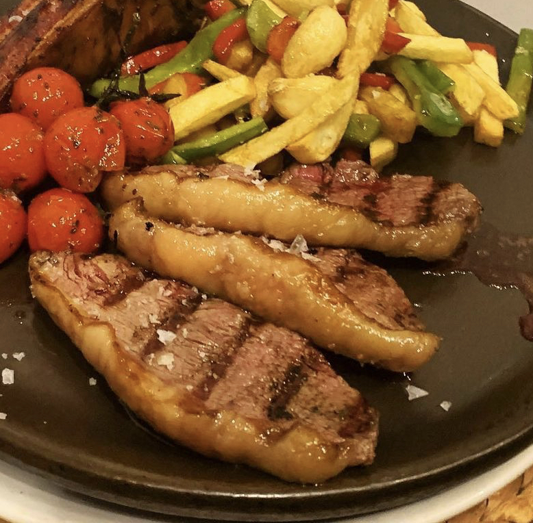 ¬ Picanha.  (Corte fino brasileño).