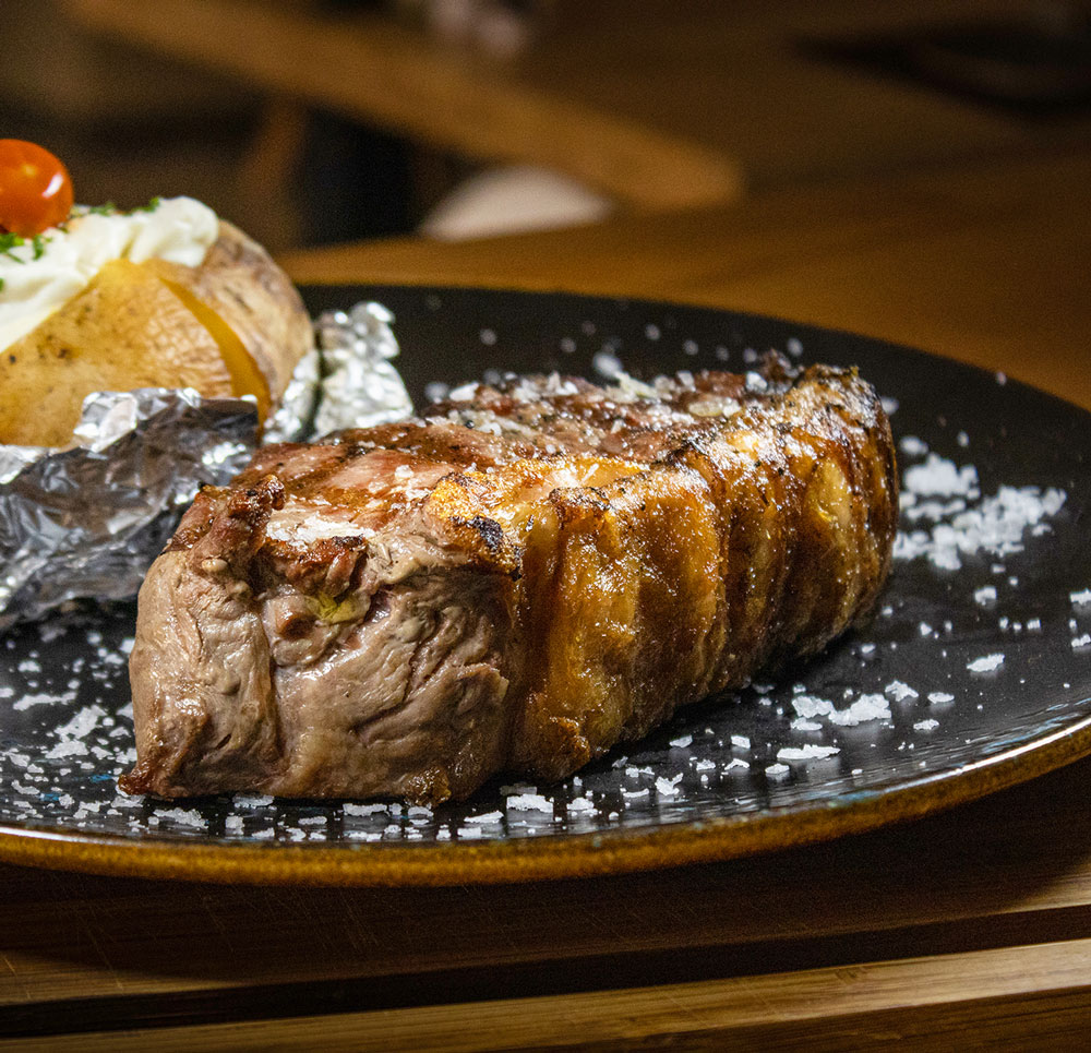 ¬ Entrecote de novillo Argentino.